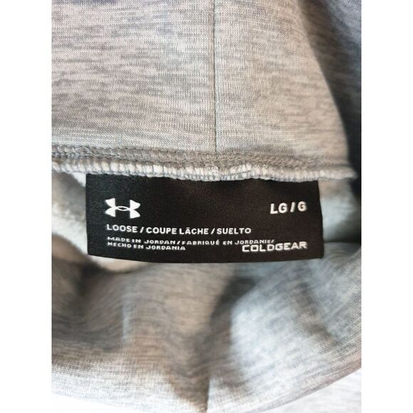 Under Armour Women's UA Pullover Loose Fit Coldgear Sweatshirt Lg NWOT - Picture 7 of 7